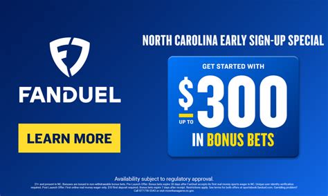fanduel north carolina promo codes